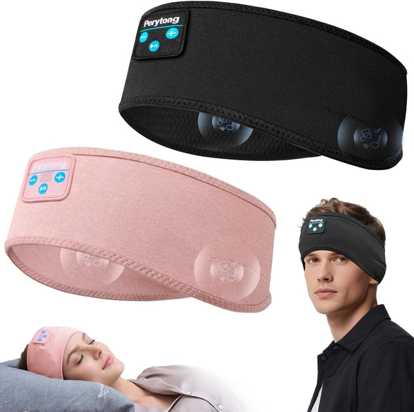 Bluetooth Sleep Headband Headphones - 2 Pack